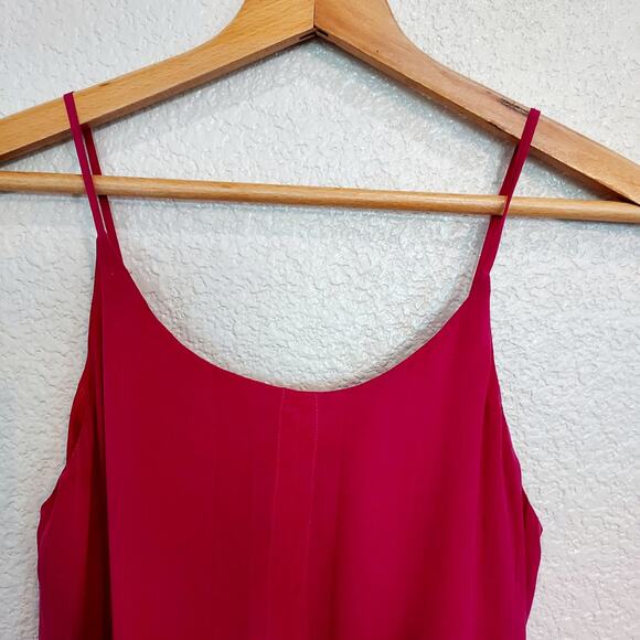 Anthro's Sunday in Brooklyn Fuchsia High Low Dress Size XS - Picture 5 of 12